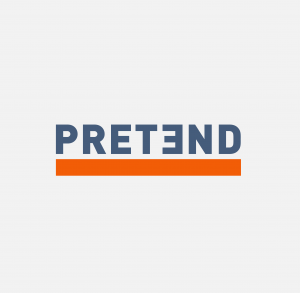 Pretend Radio Logo - Podcast about liars, con artists, cheaters, and swindlers