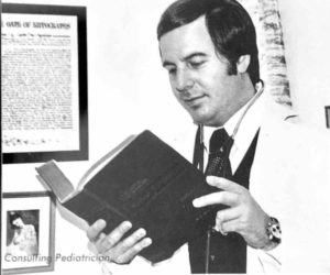 Frank Abagnale posing as a doctor